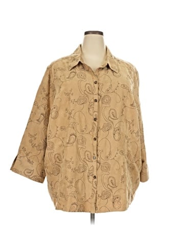 Sag Harbor 3/4 Sleeve Blouse (view 1)