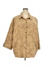 Sag Harbor 100% Polyester Paisley Tan 3/4 Sleeve Blouse Size 3X - photo 1