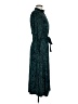 Unbranded Paisley Teal Casual Dress Size XXS (estimated) - photo 4