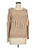 Romeo & Juliet Couture 100% Polyester Tan Pullover Sweater Size M - photo 1