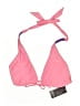 No Boundaries Solid Pink Swimsuit Top Size XL - photo 1