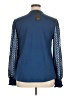 Assorted Brands Blue Long Sleeve Blouse Size XL - photo 2
