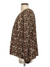 Ott 100% Polyester Brown Long Sleeve Blouse Size S - photo 5