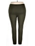 Unbranded Solid Green Active Pants Size XXL - photo 2