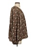 Ott 100% Polyester Brown Long Sleeve Blouse Size S - photo 4