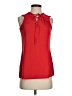 Ann Taylor Factory 100% Polyester Red Sleeveless Blouse Size XS - photo 1
