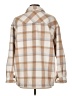 Workshop Republic Clothing 100% Polyester Plaid Tan Coat Size L - photo 2