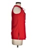 Ann Taylor Factory 100% Polyester Red Sleeveless Blouse Size XS - photo 4