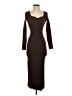 Lulus Brown Cocktail Dress Size XS - photo 1