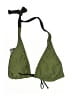 No Boundaries Solid Green Swimsuit Top Size XL - photo 1