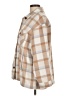 Workshop Republic Clothing 100% Polyester Plaid Tan Coat Size L - photo 5