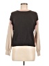 Monrow Color Block Brown Pullover Sweater Size M - photo 1