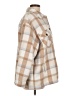 Workshop Republic Clothing 100% Polyester Plaid Tan Coat Size L - photo 4