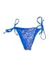 Zaful Stars Blue Swimsuit Bottoms Size 4 - photo 1