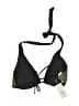 No Boundaries Solid Green Swimsuit Top Size XL - photo 2