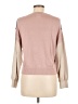 Monrow Color Block Brown Pullover Sweater Size M - photo 2