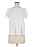 Citron Solid White Short Sleeve T-Shirt Size M - photo 1