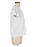 Citron Solid White Short Sleeve T-Shirt Size M - photo 4