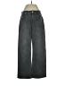 American Eagle Outfitters Chevron-herringbone Gray Jeans Size 2 - photo 1