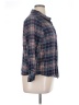 Chadwicks Plaid Blue 3/4 Sleeve Button-Down Shirt Size XL - photo 4