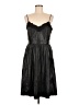 Express 100% Polyurethane Black Cocktail Dress Size M - photo 1