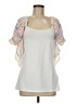 Le Lis 100% Acrylic White Cardigan Size M - photo 1