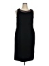 Maya Brooke Black Cocktail Dress Size 14w - photo 1