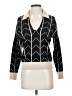 T Tahari Chevron-herringbone Black Pullover Sweater Size XS - photo 1