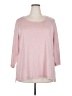 Ave Leisure Pink 3/4 Sleeve Top Size 22 - photo 1