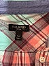 Talbots 100% Cotton Plaid Teal Long Sleeve Button-Down Shirt Size L (petite) - photo 7