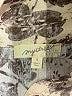 Mystree 100% Rayon Paisley Tan Long Sleeve Blouse Size S - photo 7