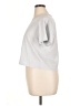 Athleta Metallic Silver Short Sleeve T-Shirt Size XL - photo 5