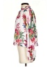 INC International Concepts 100% Polyester Floral White 3/4 Sleeve Blouse Size S - photo 5