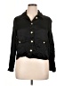 J.Crew Black 3/4 Sleeve Button-Down Shirt Size XL - photo 1