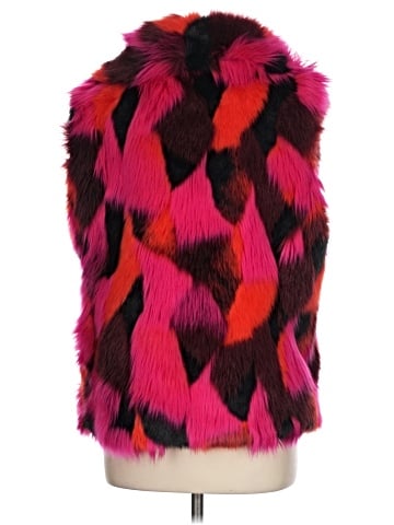 Karl Lagerfeld Paris Faux Fur Vest (view 2)