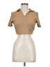Unbranded Tan Short Sleeve Turtleneck Size M - photo 1