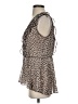 CAbi Brown Sleeveless Blouse Size S - photo 5