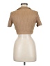 Unbranded Tan Short Sleeve Turtleneck Size M - photo 2