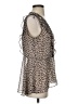 CAbi Brown Sleeveless Blouse Size S - photo 4