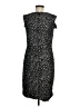 Dana Buchman Animal Print Black Cocktail Dress Size 8 - photo 2