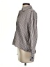 Veronica Beard Stripes Silver Gray Long Sleeve Blouse Size 2 - photo 5