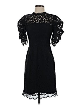 milly black dress Milly Black Daisy Trim Mini Dress
