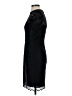 Milly Floral Jacquard Solid Black Cocktail Dress Size 0 - photo 5