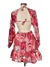 Chufy Paisley Pink Cocktail Dress Size M - photo 2