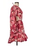 Chufy Paisley Pink Cocktail Dress Size M - photo 4