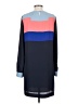 BCBGMAXAZRIA 100% Polyester Color Block Blue Casual Dress Size S - photo 2
