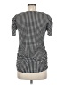 Planet Houndstooth Black Short Sleeve Top Size M - photo 2