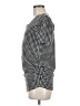 Planet Houndstooth Black Short Sleeve Top Size M - photo 5