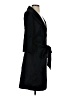 White House Black Market 100% Polyester Black Coat Size S - photo 4
