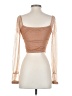 Willow Brown Long Sleeve Top Size XS - photo 2